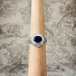 NWT - Bomb Party September Sugar & Sky Ring - Size 9